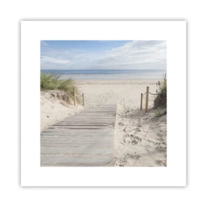 Plakat - Po horyzont - 30x30 cm