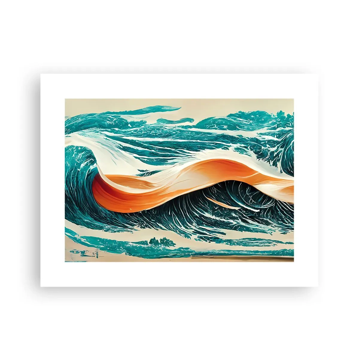 Plakat - Sen surfera - 40x30 cm