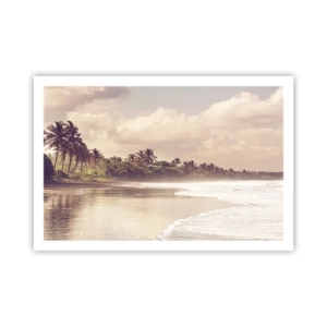 Plakat - Pieszczota fal - 91x61 cm