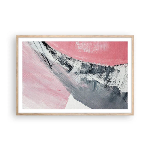 Plakat w ramie jasny dąb - Kompozycja dopasowana - 91x61 cm