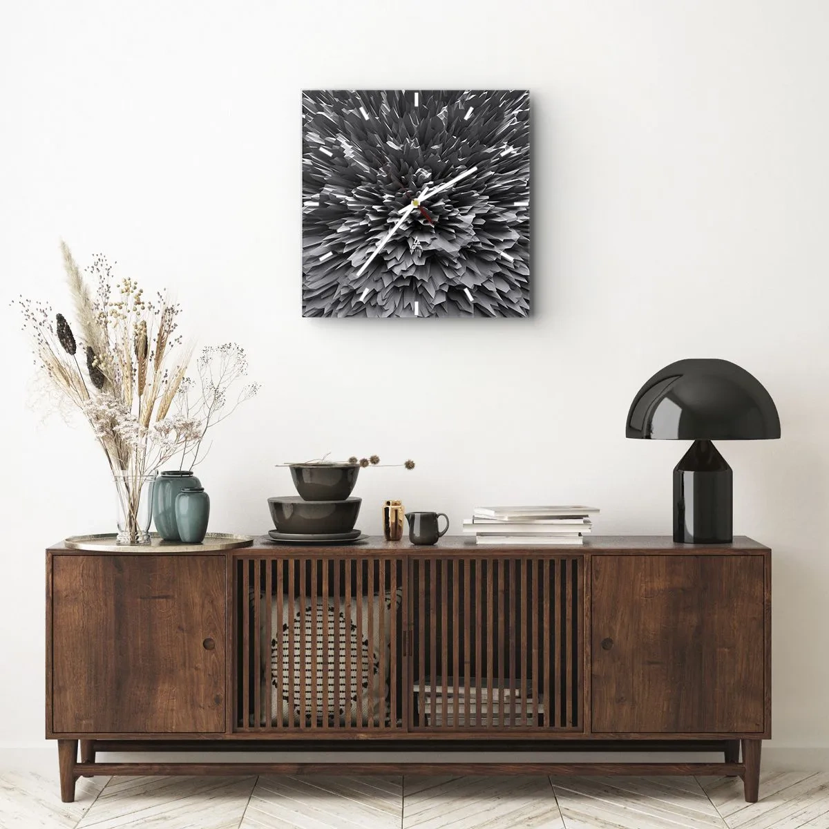 Zegar ścienny - Już ostrzej się nie da - 40x40 cm