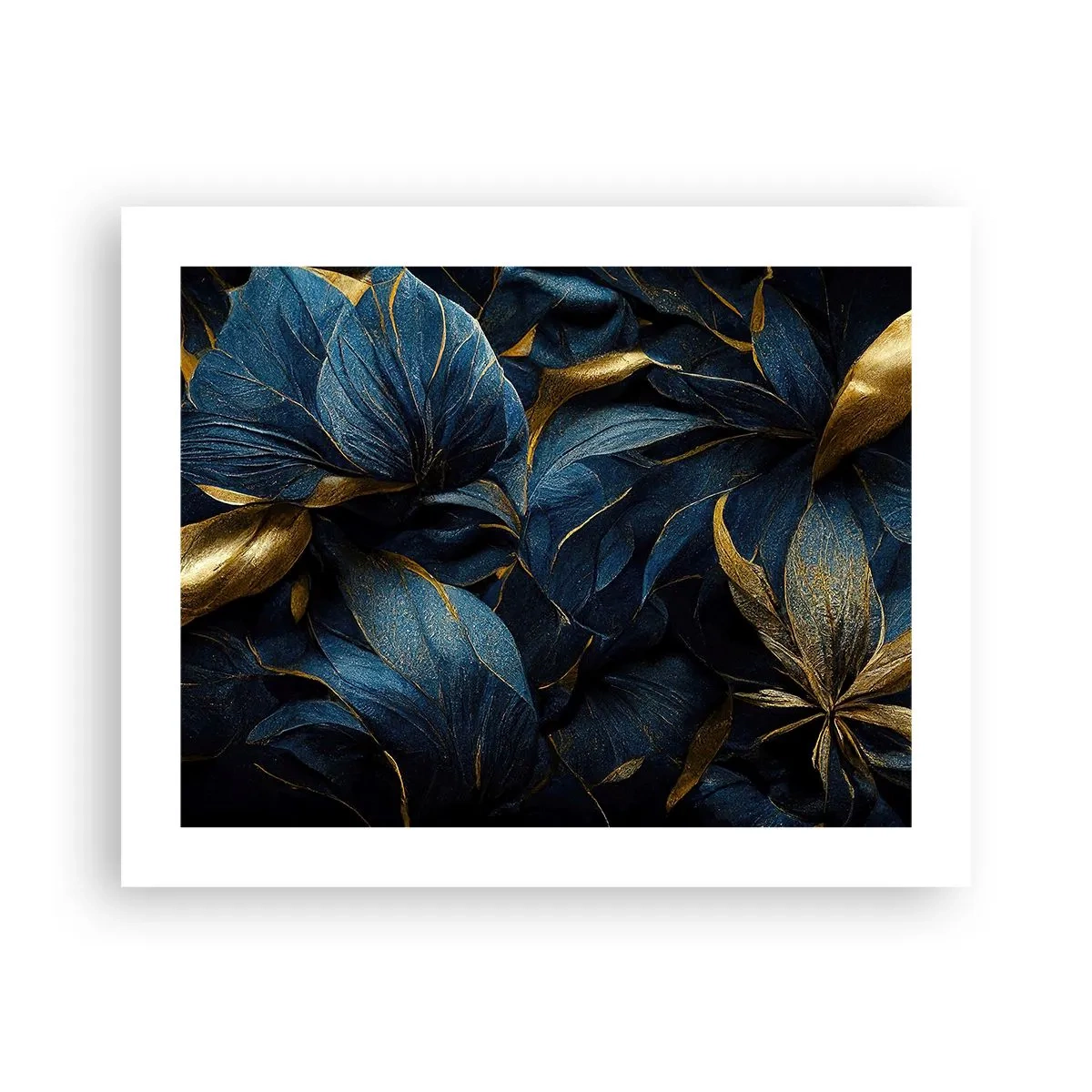 Plakat - Złotem podszyte - 50x40 cm