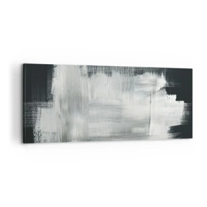 Obraz na płótnie - Utkane z pionu i poziomu - 100x40 cm