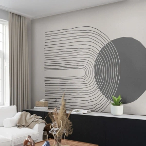 Fototapeta Standard Eco - Drżenie i pewność - Abstrakcja, Sztuka, Minimalizm - 350x256 cm