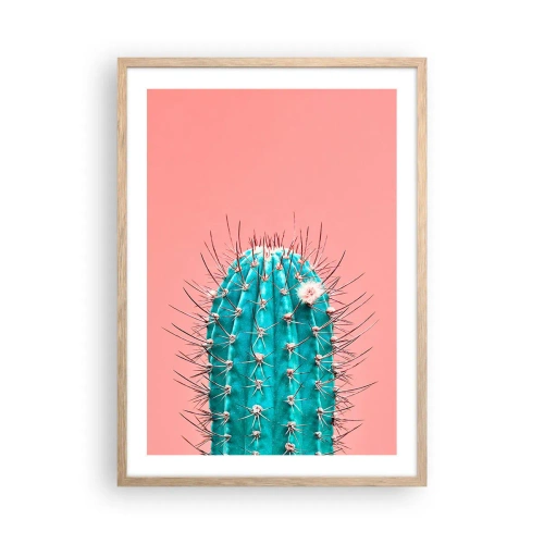 Plakat w ramie jasny dąb - Tylko patrz - 50x70 cm