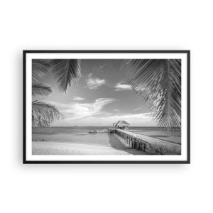 Plakat w czarnej ramie - Wspomnienie czy marzenie? - 91x61 cm