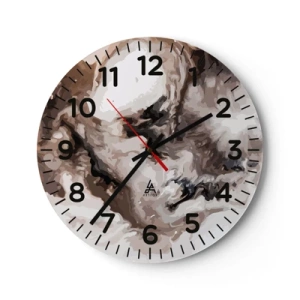 Zegar ścienny - Narodziny galaktyki - 30x30 cm