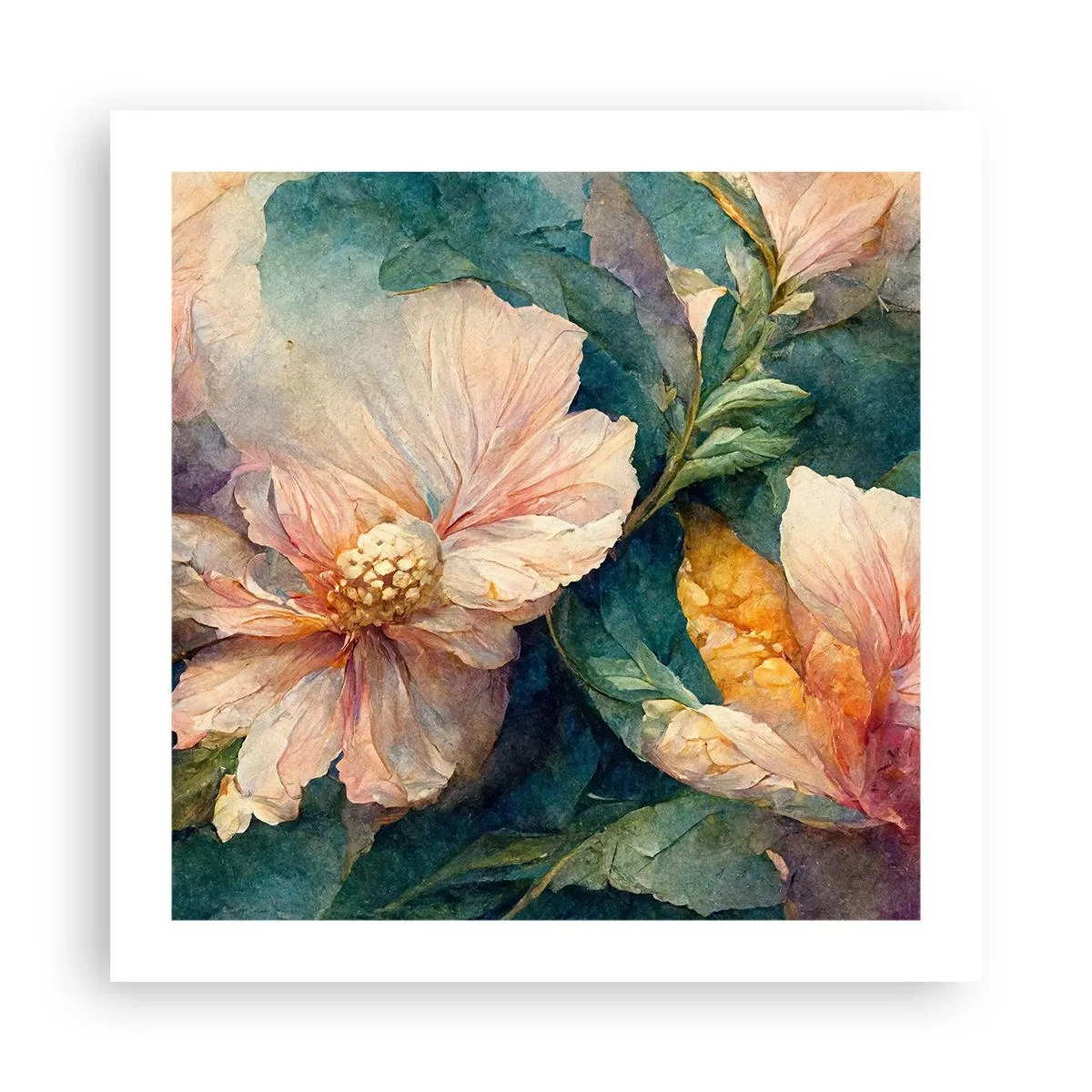 Plakat - Sama subtelność - 50x50 cm