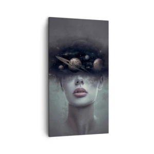 Obraz na płótnie - A planety szaleją… - 45x80 cm