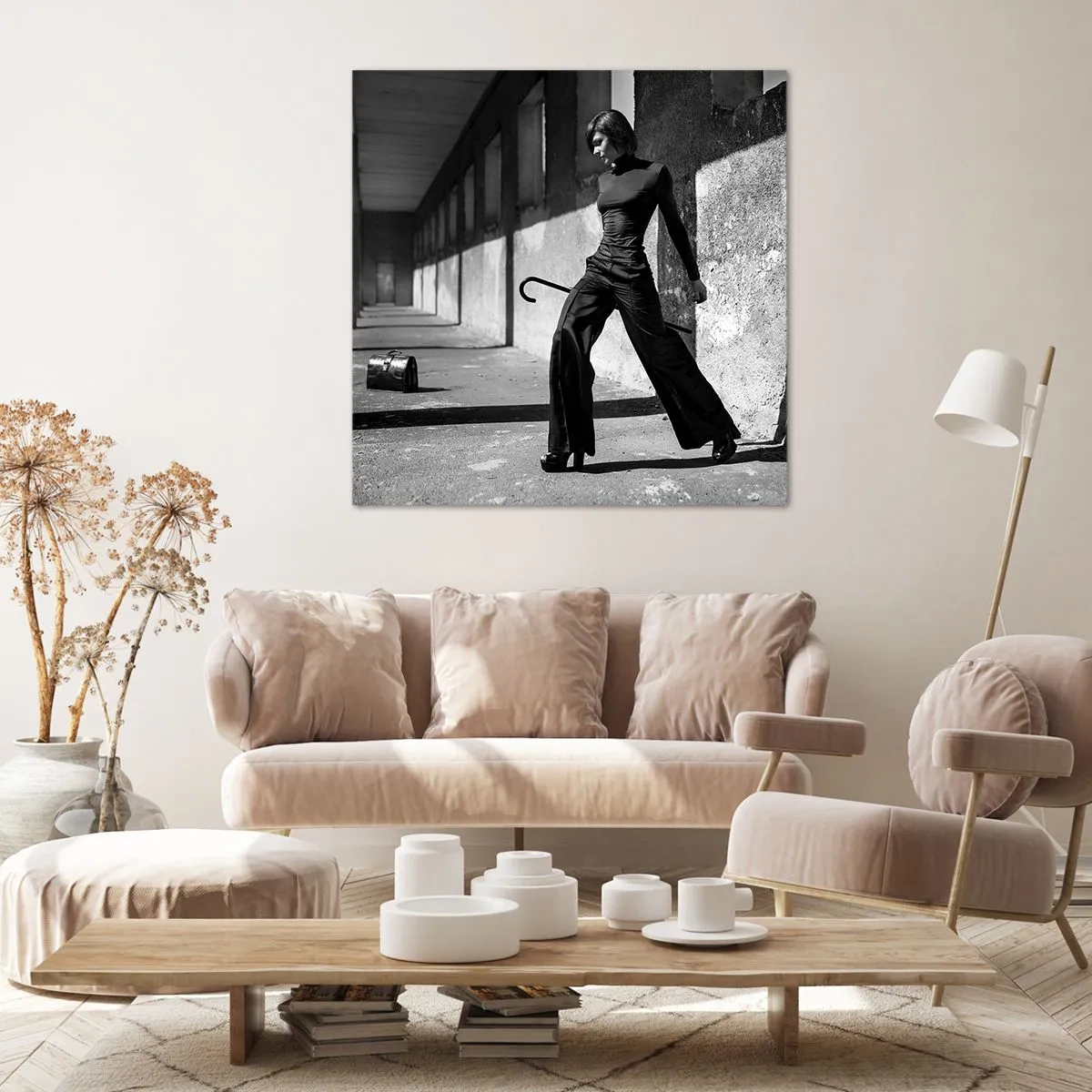 Obraz na płótnie -  Miejska elegancja - 60x60 cm