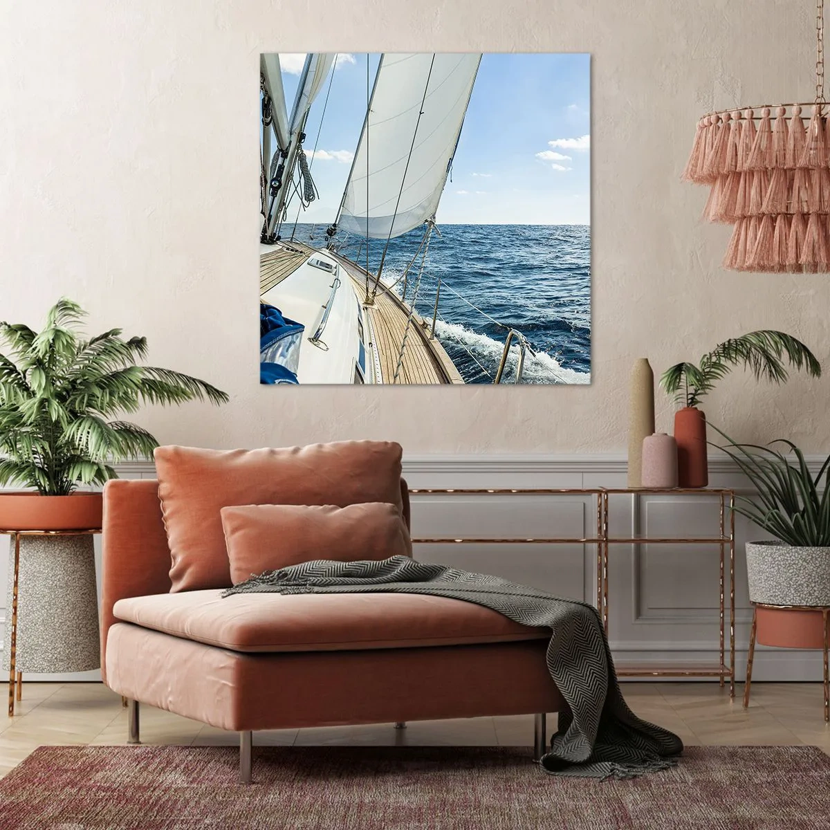 Obraz na płótnie - Ahoj, przygodo - 60x60 cm
