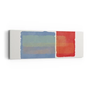 Obraz na płótnie - Duch i litera geometrii - 90x30 cm