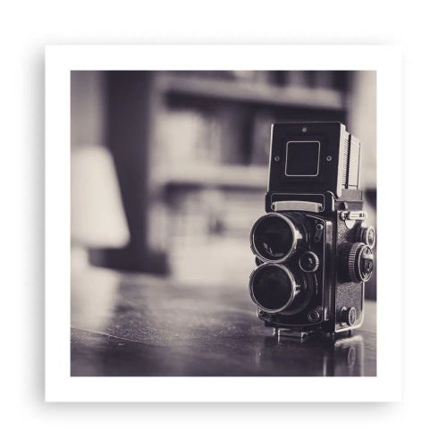 Plakat - Magia starej fotografii - 50x50 cm