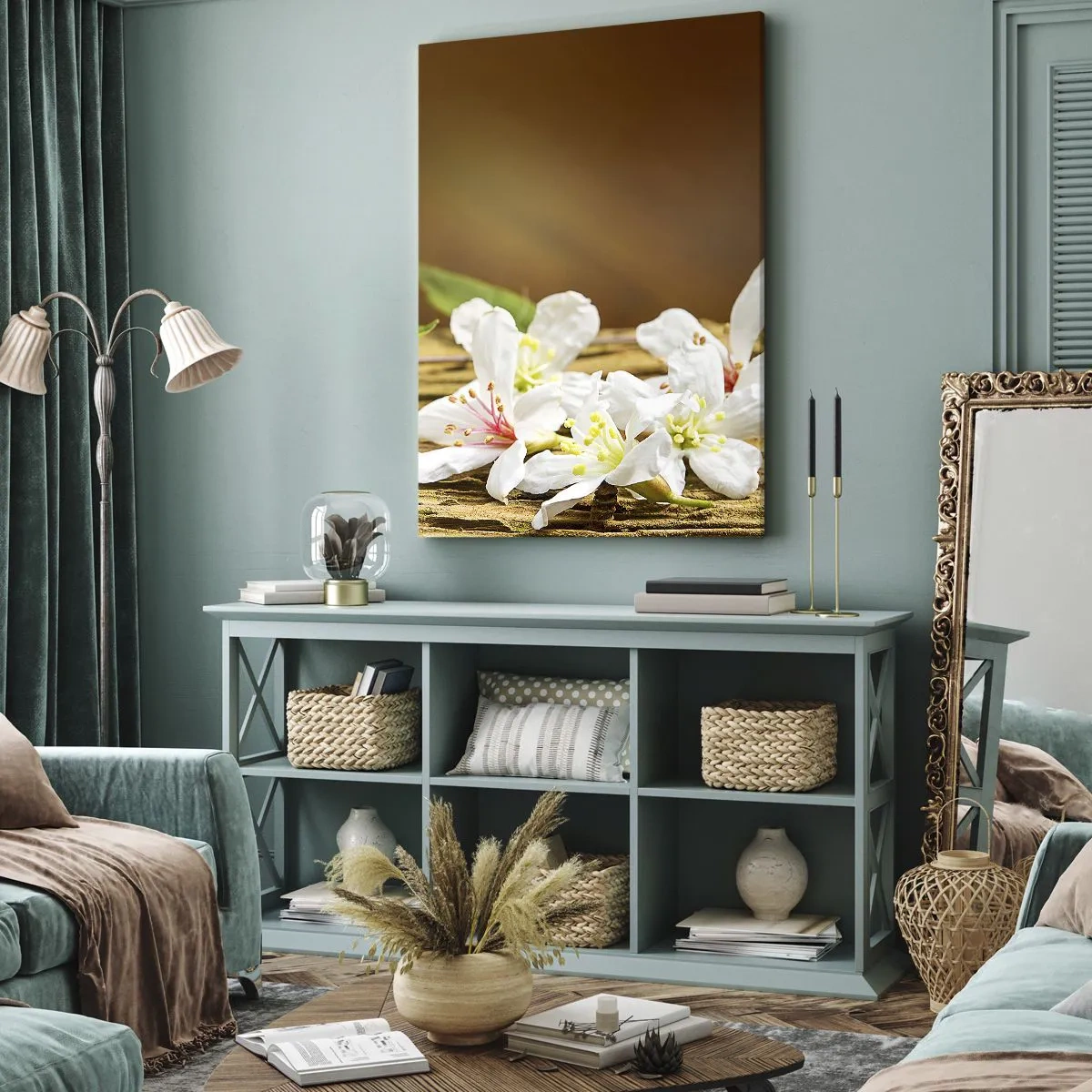 Obraz na płótnie - Niewinna obietnica - 55x100 cm