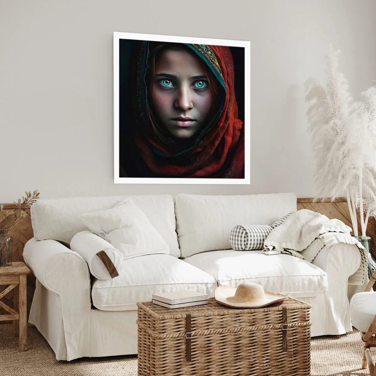 Plakat - Wschodnia księżniczka - 40x40 cm
