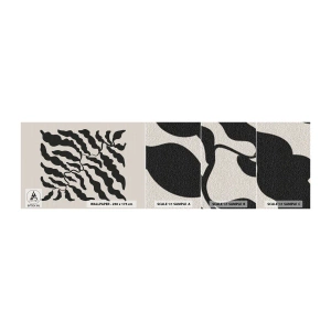 Fototapeta Próbka Samoprzylepna Deluxe Sticker - Natura kwadratu - Boho, Rośliny, Sztuka - 100x30 cm