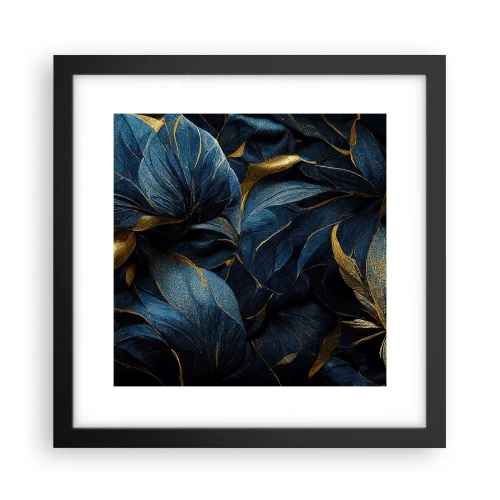 Plakat w czarnej ramie - Złotem podszyte - 30x30 cm