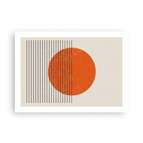 Plakat - Zawsze słońce - 70x50 cm