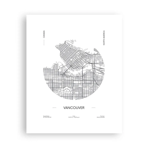 Plakat - Anatomia Vancouver - 40x50 cm