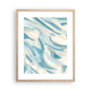 Plakat w ramie jasny dąb - Wiosenne powiewy - 40x50 cm