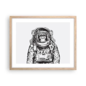 Plakat w ramie jasny dąb - Alternatywna ewolucja - 50x40 cm