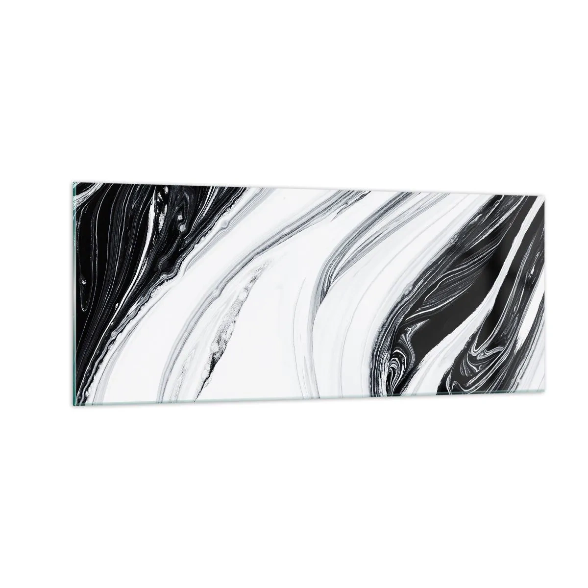 Obraz na szkle - Połączenie przeciwieństw - 100x40 cm