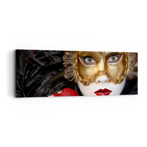 Obraz na płótnie - Bo życie to wielki bal - 90x30 cm