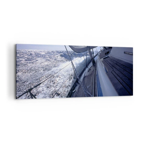 Obraz na płótnie - Wiem, co to być ptakiem - 100x40 cm