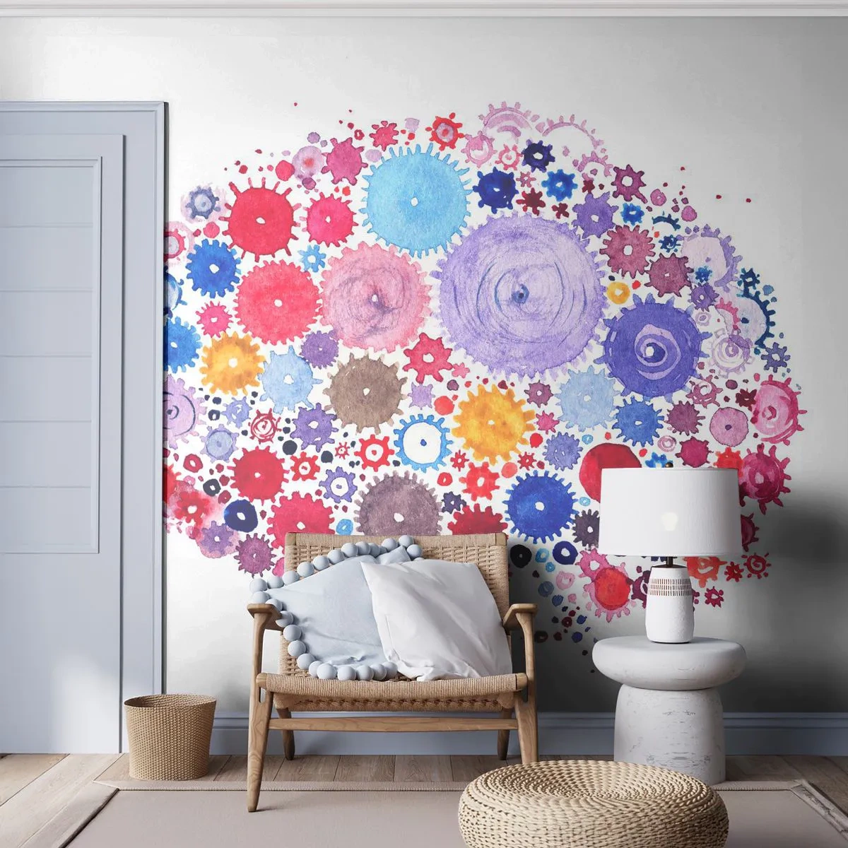 Fototapeta Premium Canvas - Najdoskonalsza machina natury - Abstrakcja, Mózg, Grafika - 150x105 cm