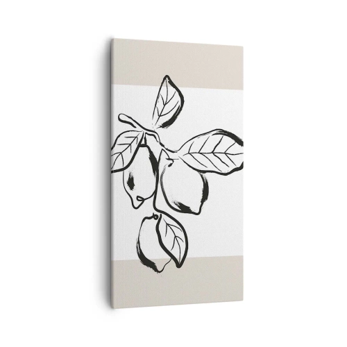 Obraz na płótnie - Gdzie cytryna dojrzewa… - 55x100 cm