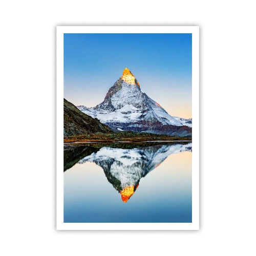 Plakat - Dwa światy - 70x100 cm