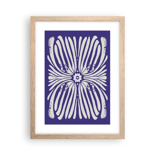 Plakat w ramie jasny dąb - Etniczne inspiracje - 30x40 cm