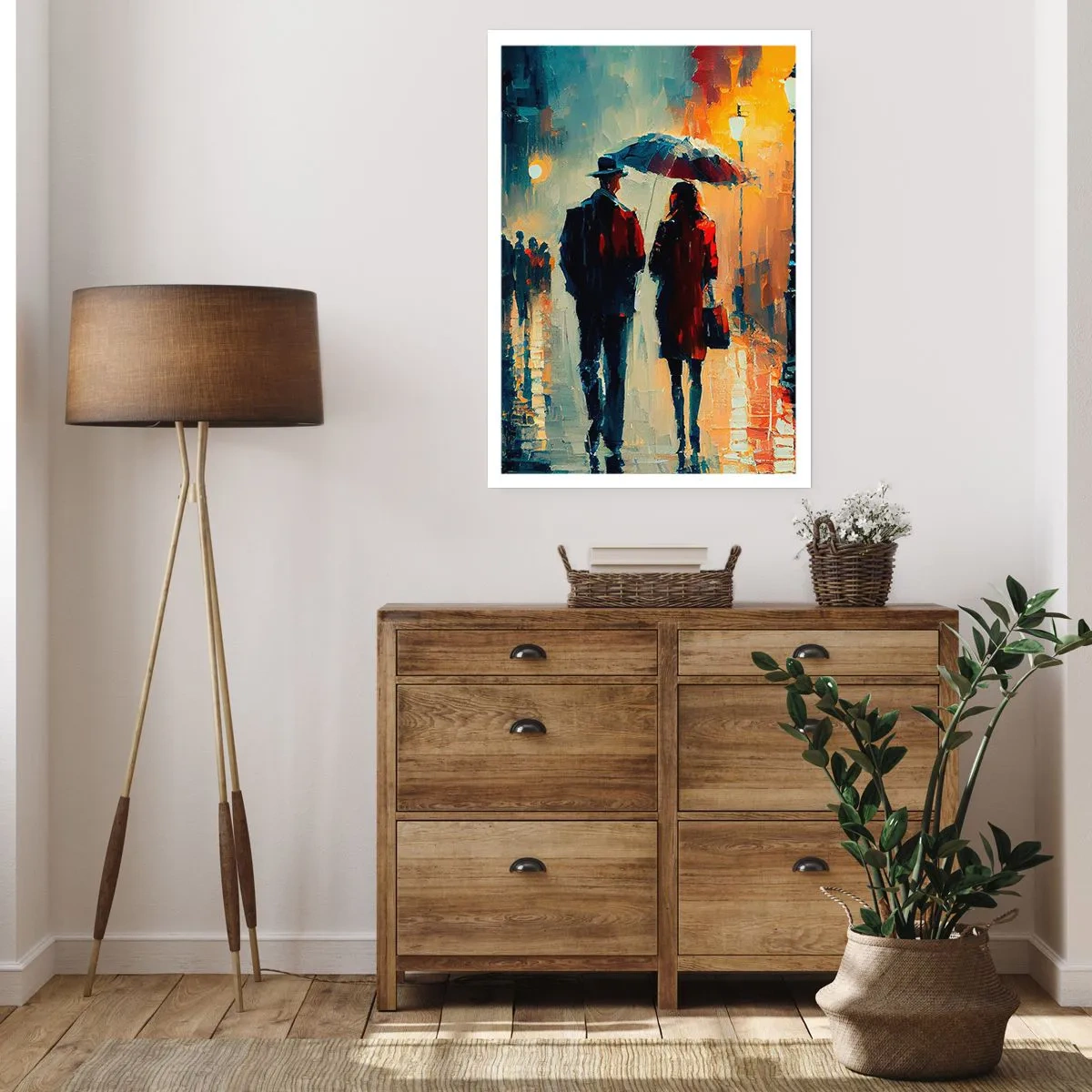 Plakat - Miejska love story - 40x50 cm