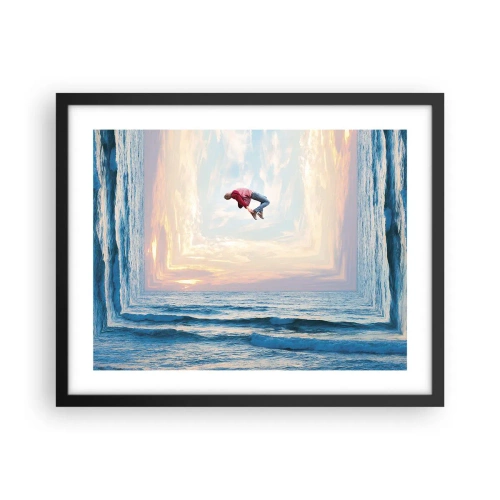 Plakat w czarnej ramie - Do innego wymiaru - 50x40 cm