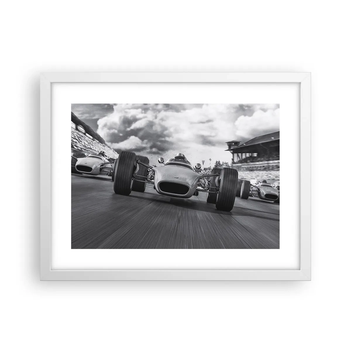 Plakat w białej ramie - Jest moc! - 40x30 cm