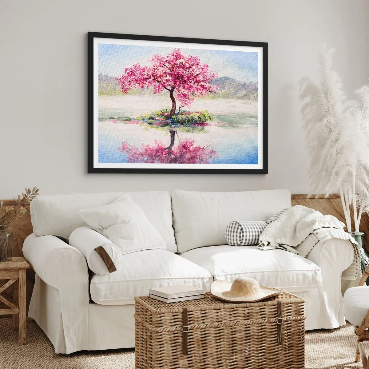 Plakat w czarnej ramie - Święto wiosny - 40x30 cm