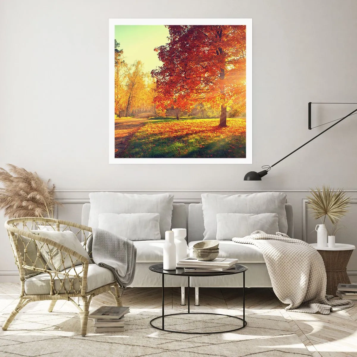 Plakat - Rude jest piękne - 30x30 cm