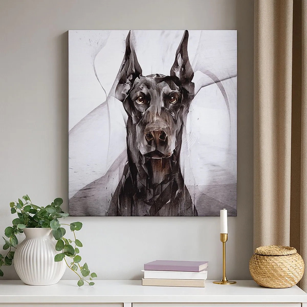 Obraz na płótnie - Szlachetnie urodzony - 30x30 cm