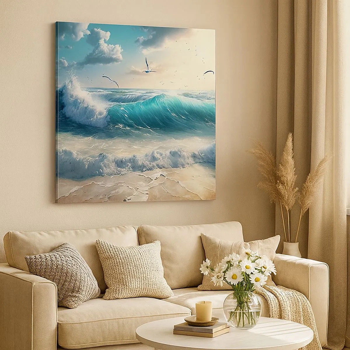 Obraz na płótnie - Szumi tylko dla ciebie - 30x30 cm