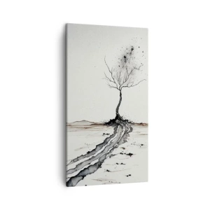 Obraz na płótnie - Zimowa melancholia - 45x80 cm