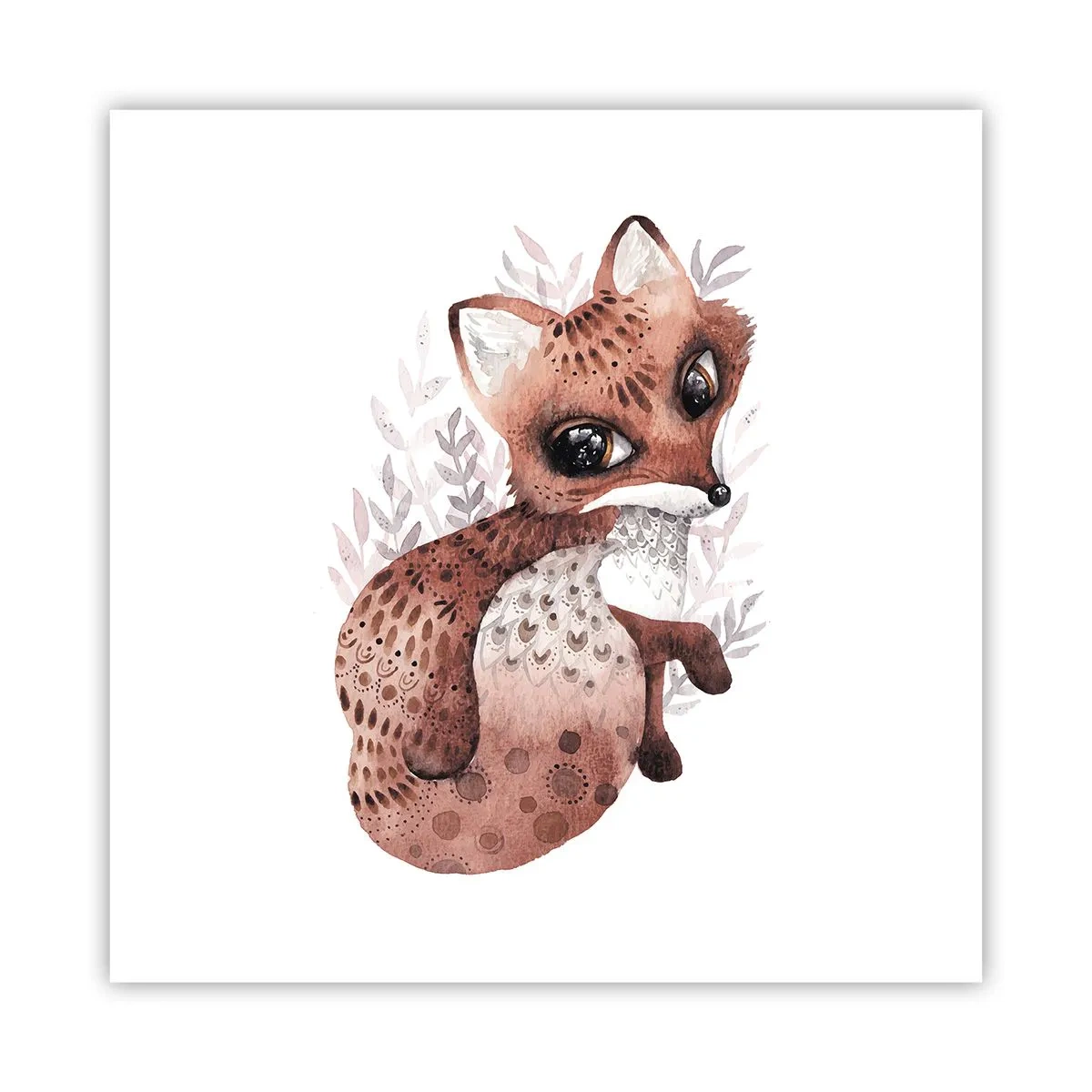 Plakat - Tylko pokochać - 60x60 cm