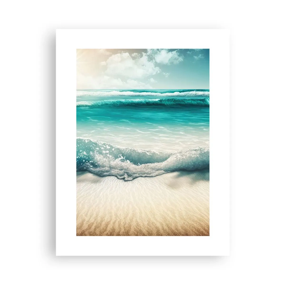 Plakat - Spokój oceanu - 30x40 cm
