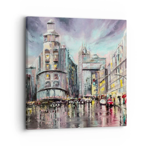 Obraz na płótnie - To będzie udany wieczór - 30x30 cm