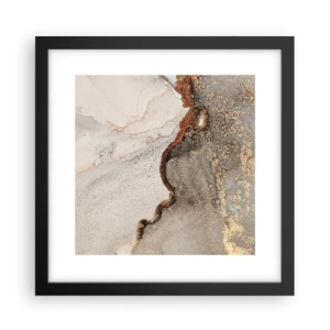 Plakat w czarnej ramie - Na granicy barw - 30x30 cm