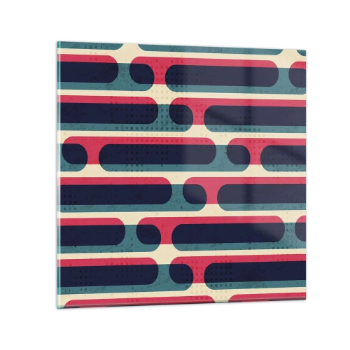 Obraz na szkle - W głąb i do przodu - 70x70 cm