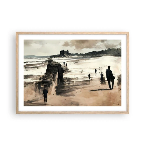 Plakat w ramie jasny dąb - Przywołani - 70x50 cm