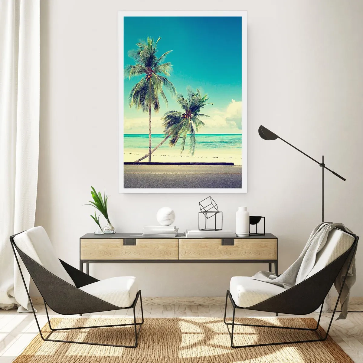 Plakat - Wakacje czas zacząć - 70x100 cm