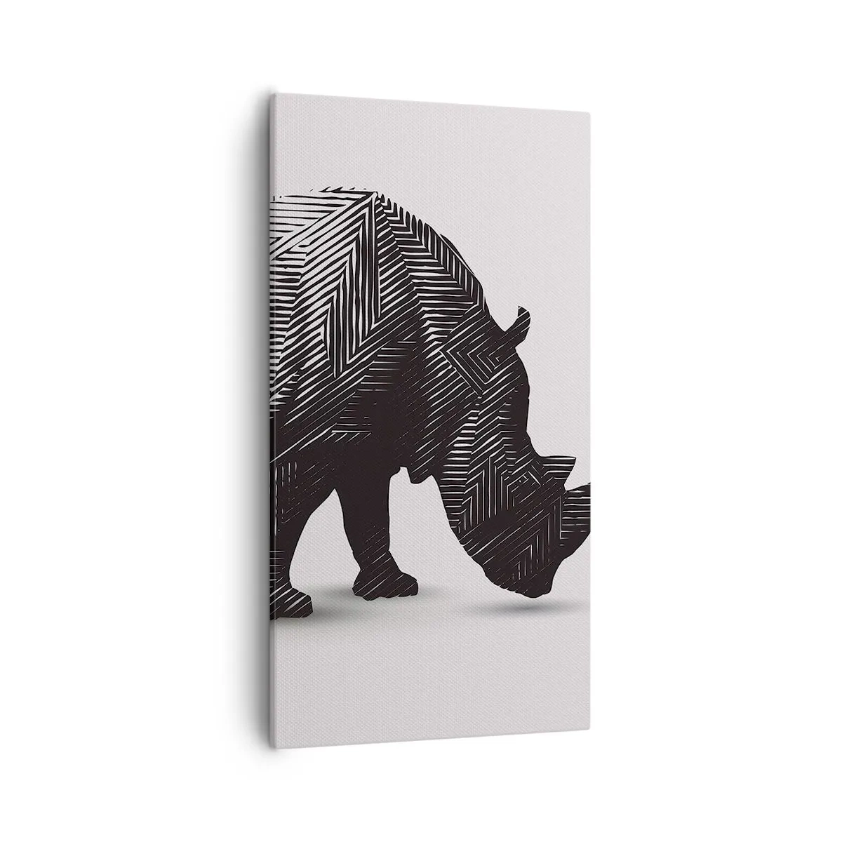 Obraz na płótnie - Geometryczne piękno natury - 55x100 cm