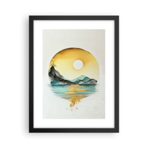 Plakat w czarnej ramie - W kręgu piękna - 30x40 cm