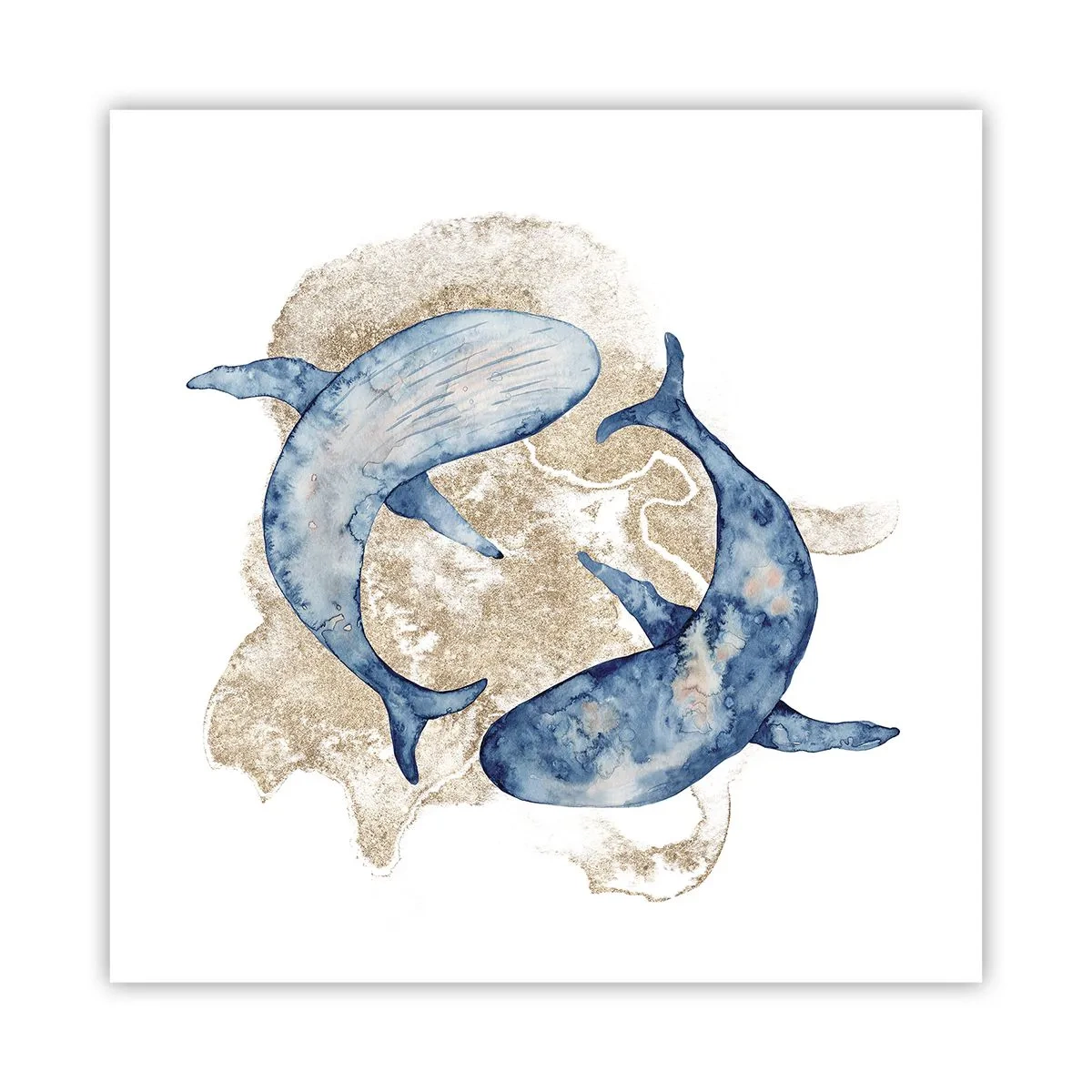 Plakat - Przyjaźń czy kochanie? - 60x60 cm